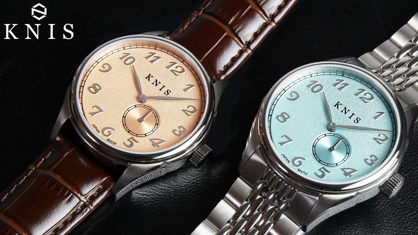 小さな鼓動が、心を打つ。京都発・日本製スモールセコンド機械式腕時計≪KNIS≫